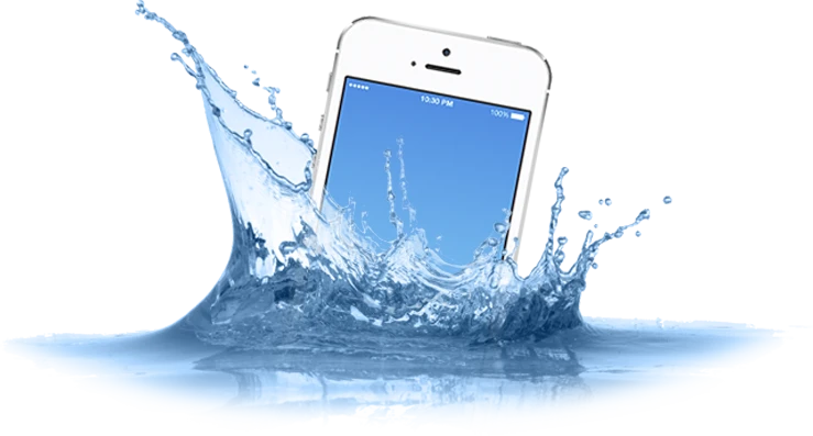 iPhone a vízben